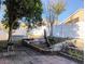 The backyard with an above-ground pool provides a space for recreation and enjoying the outdoors at 250 Sir Phillips Dr, Davenport, FL 33837