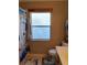 Bathroom featuring a toilet, shower with curtain, and frosted window at 250 Sir Phillips Dr, Davenport, FL 33837