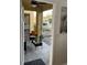 Cozy screened porch with comfortable seating, perfect for relaxing and enjoying the outdoors at 2558 Robert Trent Jones Dr # 1412, Orlando, FL 32835