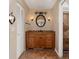 Bathroom featuring a vanity with granite counters and a tiled shower at 3189 Saint James Ave, Deltona, FL 32738