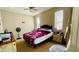 Spacious main bedroom features a tray ceiling, carpet flooring, and natural light at 419 Cierra Oaks Cir, Lady Lake, FL 32159