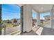 Open air balcony with wrought iron railing and view of community at 7921 Jacks Club Dr, Kissimmee, FL 34747