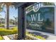 Prominent community sign for West Lucaya Village Resort, highlighting the entrance and welcoming atmosphere at 8982 Shine Drive, Kissimmee, FL 34747
