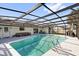 Inviting screened-in pool area perfect for relaxation and outdoor entertainment at 621 Avocado St, St Cloud, FL 34769