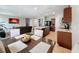 Open living space with a view of the kitchen, dining area, and Gathering room, promoting interaction and comfort at 1228 Haines Dr, Winter Haven, FL 33881