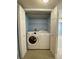 Convenient laundry closet equipped with a washer and dryer at 175N Pearl Lake Cswy # 114, Altamonte Springs, FL 32714