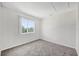 Bright bedroom offering a pleasant view, carpet floors, and a neutral color scheme at 2450 Parsons Pond Cir, Kissimmee, FL 34743