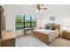 Comfortable bedroom with large window and natural light at 3390 Fallbrook Dr, Kissimmee, FL 34759