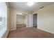 Bedroom with carpet, window with blinds and sliding closet doors at 635 Lake Marion Golf Resort, Kissimmee, FL 34759