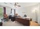 Spacious office includes ceiling fan and natural light at 7623 Excitement Dr, Reunion, FL 34747