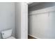 This is a view of the closet with wire shelving at 8122 Yellow Crane Dr, Kissimmee, FL 34747