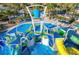 Water park featuring colorful slides, interactive water features, and inviting recreational area at 1048 Leader St, Davenport, FL 33896