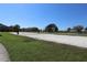 A community sand volleyball court provides recreational opportunities near the property at 2120 Betsy Ross Ln, St Cloud, FL 34769