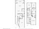 Detailed floor plan showcasing layout of rooms, including kitchen, bedrooms, bathrooms, and living areas at 3008 Thornton Dr, Kissimmee, FL 34741
