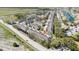 Beautiful community aerial view of the property near swimming pool and ponds at 521 Pacito Way, St Cloud, FL 34769