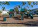 Fun-filled community playground with slides, climbing features, and swings at 5685 Surprise Lily Dr, Winter Garden, FL 34787