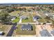 Aerial view of homes with spacious yards in a quiet neighborhood at 110 Alta Vista Way, Davenport, FL 33837