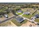 Aerial view of homes with spacious yards in a quiet neighborhood at 110 Alta Vista Way, Davenport, FL 33837