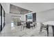 Spacious living area with marble floors, dining area and open patio access at 1130 Pando Loop, Orlando, FL 32824