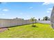 Spacious fenced backyard with lush lawn at 7706 Water Oak Ct, Kissimmee, FL 34747