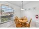 Bright kitchen nook with large window and casual dining area at 7706 Water Oak Ct, Kissimmee, FL 34747