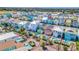 Colorful homes with back yard pools are neatly aligned in this attractive community at 8029 Sandy Toes Way, Kissimmee, FL 34747