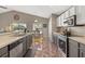 Bright dining area adjacent to the kitchen with a window view at 919 Lake Charles Dr, Davenport, FL 33837