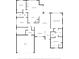 Detailed floor plan showcasing bedrooms, bathrooms, kitchen, Gathering room, and garage layout at 993 Everest, Clermont, FL 34711
