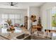 Bright kitchen with granite countertops that overlooks the dining and living areas at 993 Everest, Clermont, FL 34711
