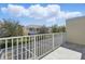 Balcony view showcasing the community and blue skies above at 1645 Retreat Cir, Clermont, FL 34714