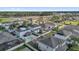 Scenic aerial view of a residential community with houses, green lawns, and swimming pools at 2129 Stillwood Way, St Cloud, FL 34771