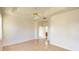 The bedroom has tile floors, a ceiling fan, and neutral paint at 296 Sand Ridge Dr, Davenport, FL 33896
