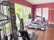 Amenities include community gym with treadmills, weight machines and dumbbell rack at 5364 Diplomat Ct # 106, Kissimmee, FL 34746