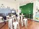 Resident workspace with computers, tables, chairs, and a modern design at 5364 Diplomat Ct # 106, Kissimmee, FL 34746