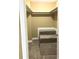 Walk-in closet with carpeted steps and shelving for ample storage space at 539 Libby Rd, Babson Park, FL 33827