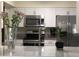 Modern kitchen featuring white cabinets, stainless steel appliances, and granite countertops, perfect for cooking and entertaining at 539 Libby Rd, Babson Park, FL 33827