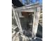 View of the shed showing mesh and supports at 539 Libby Rd, Babson Park, FL 33827