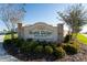 Stone entrance sign for North Ridge Reserve community at 751 Jefferson St, Davenport, FL 33837