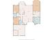 Detailed floor plan showcasing the layout of the home with bedrooms, bathrooms, and living spaces at 1004 Costa Mesa Ln, Kissimmee, FL 34744