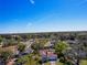 Drone shot featuring neighborhood, mature trees, and charming home at 103 W Maple St, Davenport, FL 33837