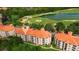 Stunning aerial view of the condo, showcasing the beautiful landscape and golf course at 1370 Tuscana Ln # 5406, Davenport, FL 33896