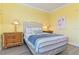 Cozy bedroom featuring a plush bed, warm lighting, and a serene atmosphere for relaxation and rest at 1370 Tuscana Ln # 5406, Davenport, FL 33896