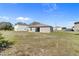 Expansive backyard with lush green grass, providing ample space for outdoor activities and relaxation at 139 Columbia Dr, Poinciana, FL 34759