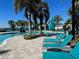 Community pool with ample seating and lush landscaping for outdoor enjoyment at 16180 Arbor Crest Aly, Winter Garden, FL 34787
