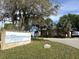 Marina Lakefront Park sign with lush landscaping at 224 Montana Ave, St Cloud, FL 34769