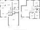 Floor plans showing layout of the first and second floors of the house at 2313 Duncan Trl, Clermont, FL 34714