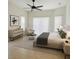 Serene bedroom with a comfortable bed, stylish furnishings, and abundant natural light at 2981 Winding Trl, Kissimmee, FL 34746