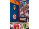 Bedroom featuring Marvel themed decor, with a Captain America shield and superhero artwork at 3624 Lily Ln, Davenport, FL 33897
