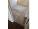 View of bedroom featuring wall-to-wall carpeting, light-colored walls and a white closet door at 404 Banyon Tree Cir # 202, Maitland, FL 32751