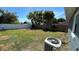 Well-maintained back yard featuring a full privacy fence and mature trees at 4861 Haines Circle, Orlando, FL 32822